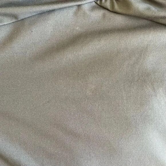 Athleta Women s Tank Dress Wicking  Charcoal Draped Thick Fabric  SZ L #1625 - Picture 10 of 15